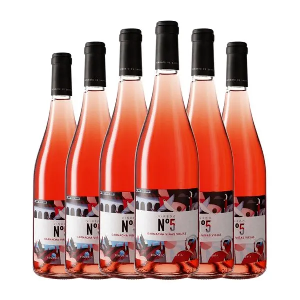 Señorío de Sarría Viñedo Nº 5 Garnacha Navarra 75 cl Vino Rosado (Caja de 6 unidades)