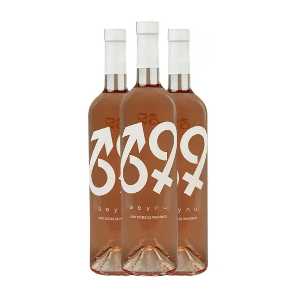 Seynu 69 75 cl Vino Rosado (Caja de 3 unidades)