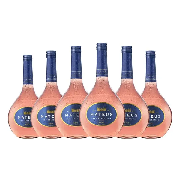 Sogrape Mateus Dry — Seco Selection — Selección 75 cl Vino Rosado (Caja de 6 unidades)