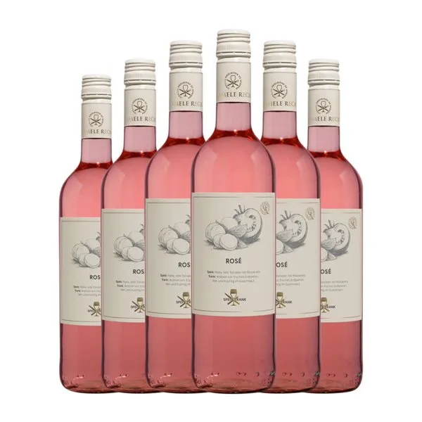 Speis & Trank Recas Rosé — Rosado 75 cl Vino Rosado (Caja de 6 unidades)