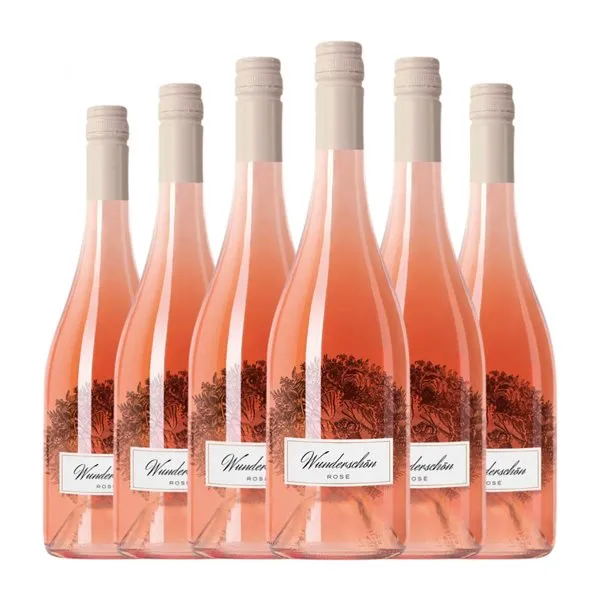 St. Antony Wunderschön Pinot Negro Trocken — Seco Rheinhessen Rosé — Rosado 75 cl Vino Rosado (Caja de 6 unidades)