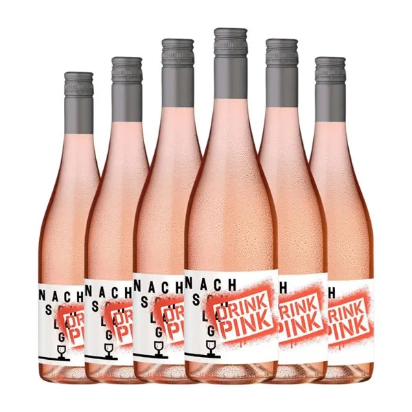 Stahl Nachschlag Franken Pink — Rosado 75 cl Sin Alcohol Vino Rosado (Caja de 6 unidades)