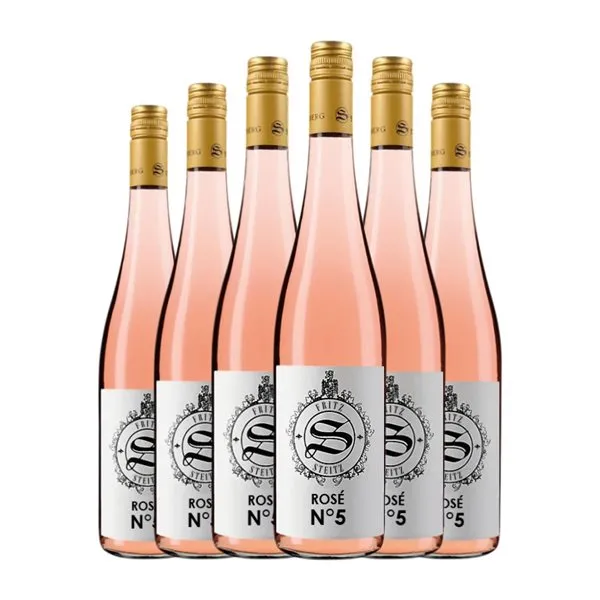 Steitz Nº 5 Rosé — Rosado 75 cl Sin Alcohol Vino Rosado (Caja de 6 unidades)
