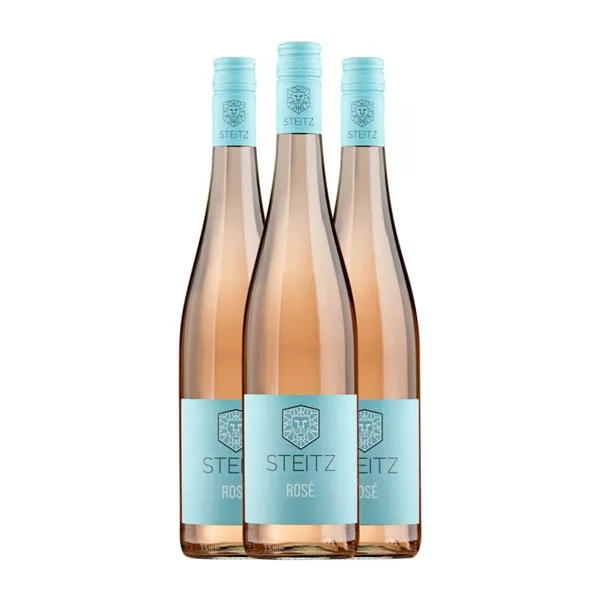 Steitz Portugieser Trocken — Seco Rheinhessen Rosé — Rosado 75 cl Vino Rosado (Caja de 6 unidades)