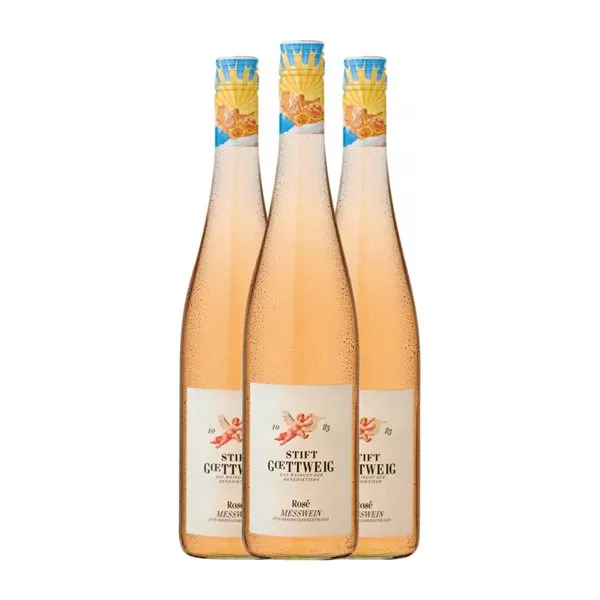 Stift Göttweig Messwein Trocken — Seco Niederösterreich Rosé — Rosado 75 cl Vino Rosado (Caja de 3 unidades)