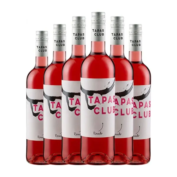 Tapas Club Monastrell 75 cl Vino Rosado (Caja de 6 unidades)