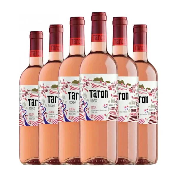 Tarón Rioja Rosé — Rosado 75 cl Vino Rosado (Caja de 6 unidades)