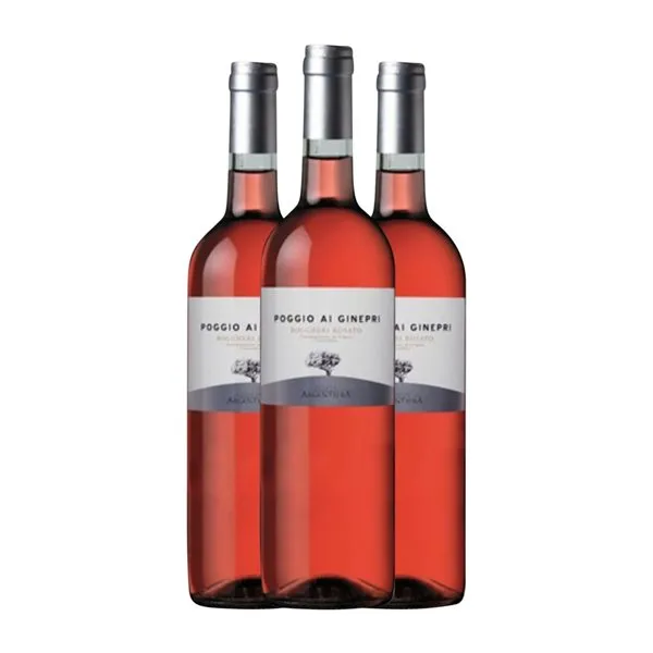 Tenuta Argentiera Poggio Ai Ginepri Bolgheri 75 cl Vino Rosado (Caja de 3 unidades)