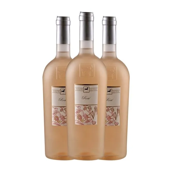 Tenuta Ulisse Merlot Rosé — Rosado Joven 75 cl Vino Rosado (Caja de 3 unidades)