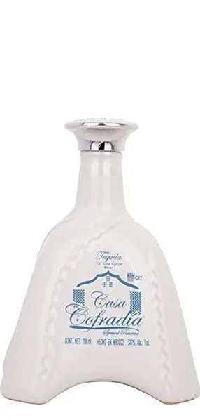'Tequila Casa Cofradia Cerámica Blanco'