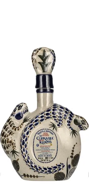 'Tequila Cofradia Iguanas Cerámica Reposado'