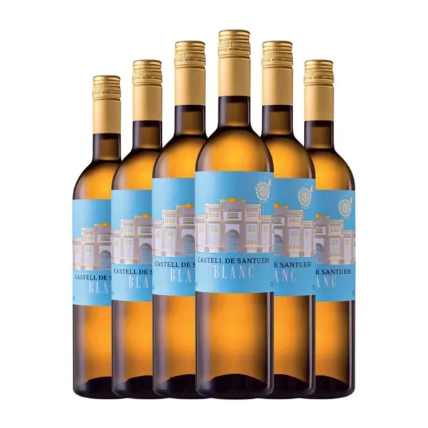 Terra de Falanis Castell de Santueri Vi de la Terra de Mallorca 75 cl Vino Blanco (Caja de 6 unidades)