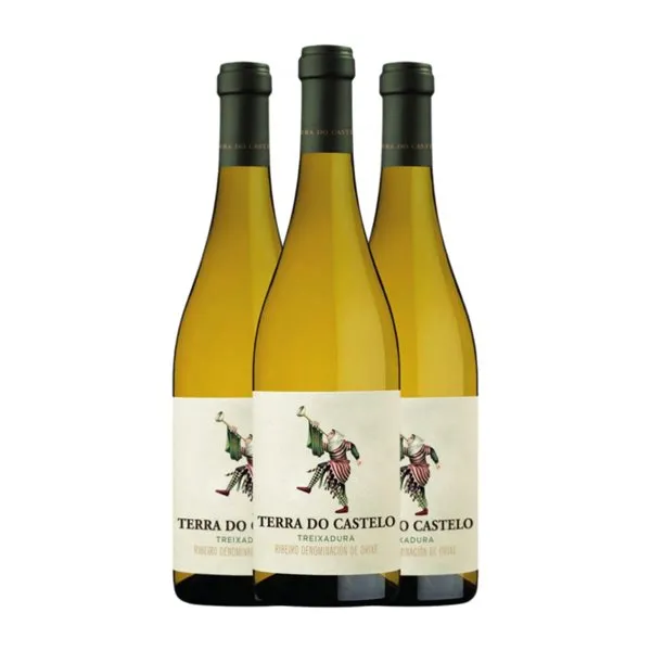 Terra do Castelo Treixadura Ribeiro 75 cl Vino Blanco (Caja de 3 unidades)