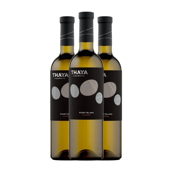 Thaya U Chlupa Pinot Blanco Moravia 75 cl Vino Blanco (Caja de 3 unidades)