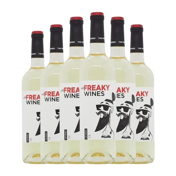 The Freaky Wines Verdejo 75 cl Vino Blanco (Caja de 6 unidades)