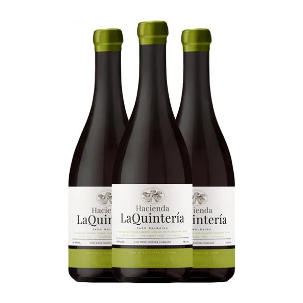 The Wine Hunter Hacienda La Quintería en Bota Jerezana Palomino Fino Vino de la Tierra de Cádiz 75 cl Vino Blanco (Caja de 3 unidades)