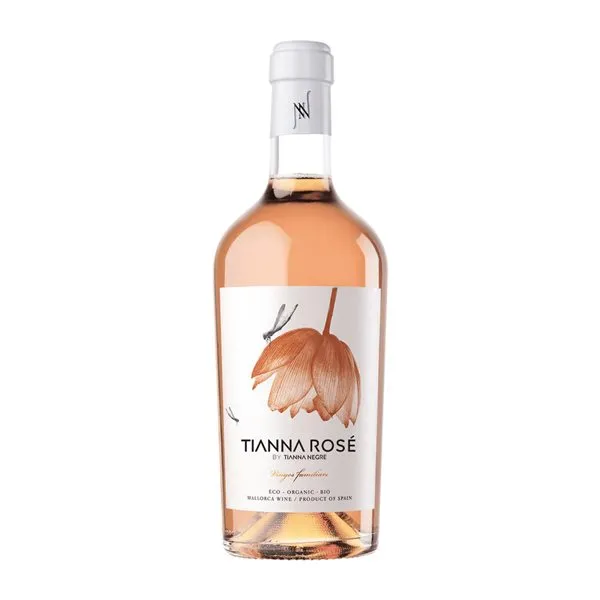 Tianna Negre Vi de la Terra de Mallorca Rosé — Rosado Eco — Ecológico 75 cl Vino Rosado