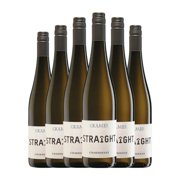 Tobias Krämer Straîght Chardonnay Trocken — Seco Rheinhessen 75 cl Vino Blanco (Caja de 6 unidades)