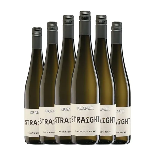 Tobias Krämer Straîght Sauvignon Trocken — Seco Rheinhessen 75 cl Vino Blanco (Caja de 6 unidades)