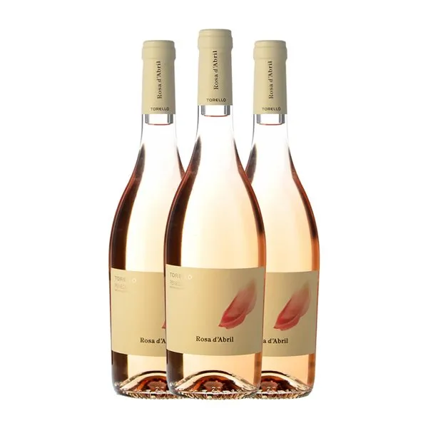 Torelló Rosa d'Abril Penedès 75 cl Vino Rosado (Caja de 3 unidades)