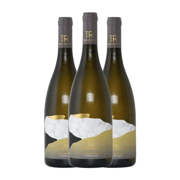 Torre Rosazza Chardonnay Seco Friuli - Venezia Giulia 75 cl Vino Blanco (Caja de 3 unidades)