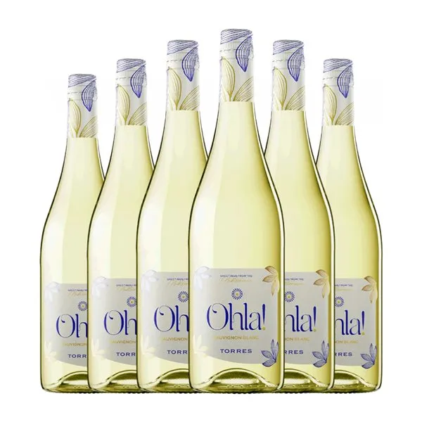 Torres Ohla Sauvignon 75 cl Vino Blanco (Caja de 6 unidades)
