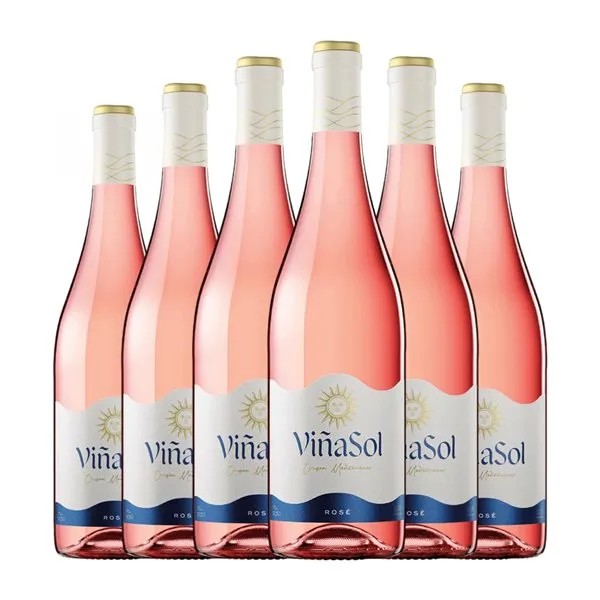 Torres Viña Sol Rosé — Rosado 75 cl Vino Rosado (Caja de 6 unidades)