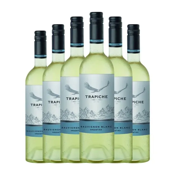 Trapiche Sauvignon Mendoza 75 cl Vino Blanco (Caja de 6 unidades)
