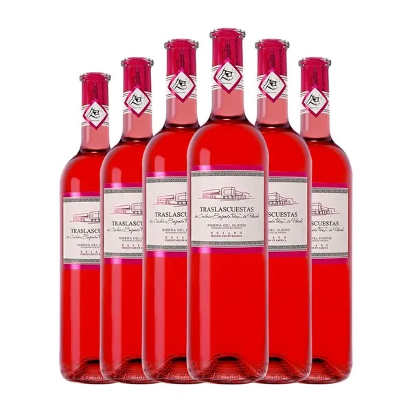 Traslascuestas Tempranillo Ribera del Duero 75 cl Vino Rosado (Caja de 6 unidades)