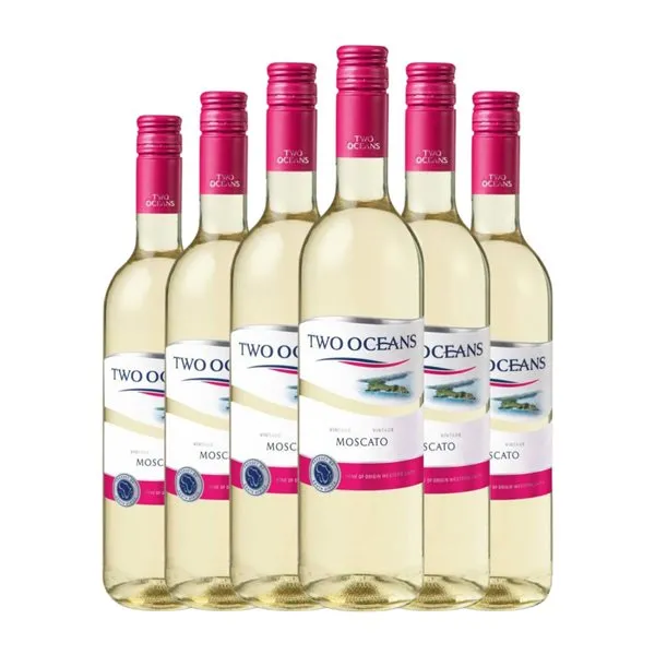 Two Oceans Moscato Sweet — Dulce Western Cape 75 cl Vino Blanco (Caja de 6 unidades)