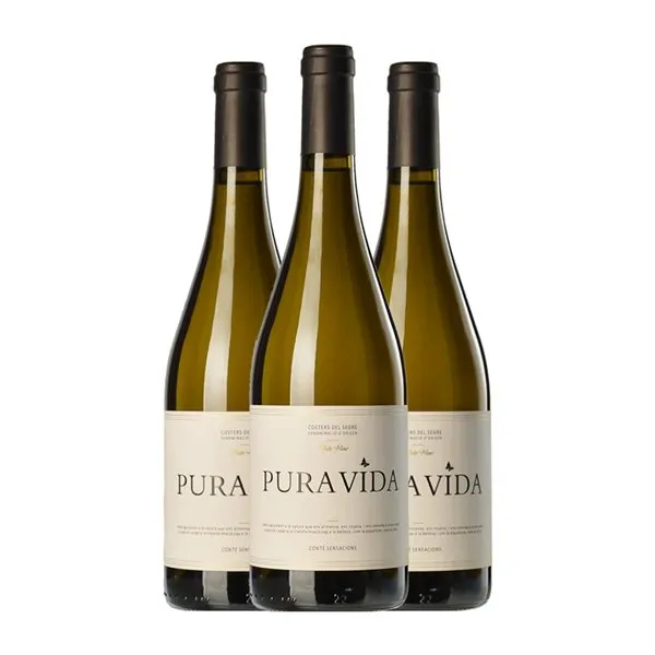 Underground Pura Vida Costers del Segre Crianza 75 cl Vino Blanco (Caja de 3 unidades)
