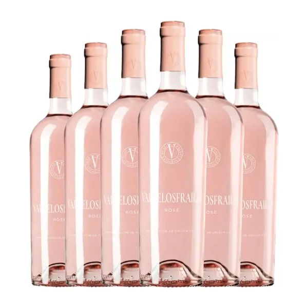 Valdelosfrailes Tempranillo Cigales Joven 75 cl Vino Rosado (Caja de 6 unidades)