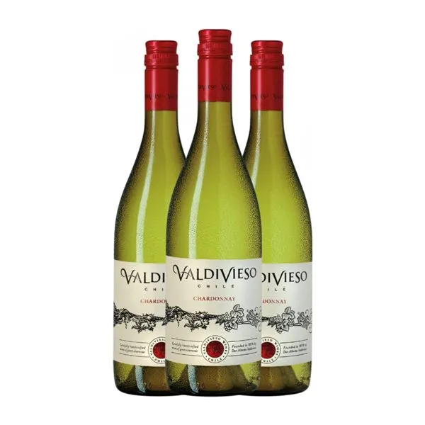 Valdivieso Chardonnay Valle Central 75 cl Vino Blanco (Caja de 6 unidades)