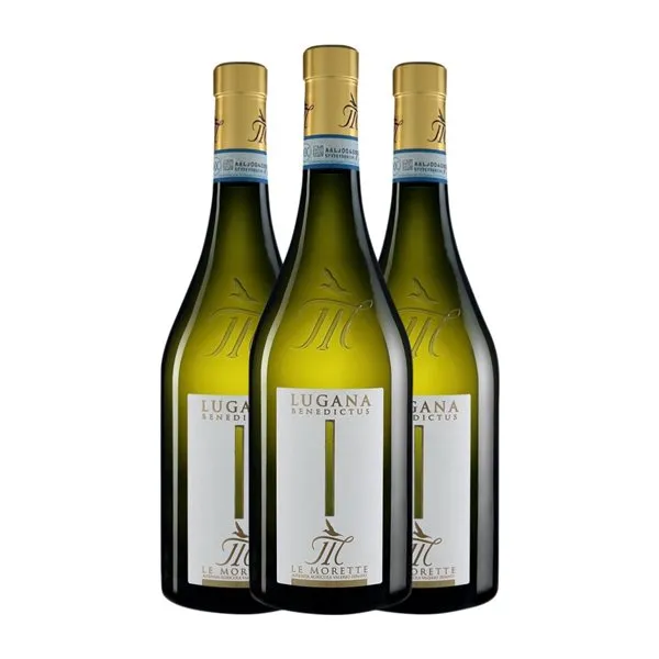 Valerio Zenato Benedictus Le Morette Trebbiano Lugana 75 cl Vino Blanco (Caja de 3 unidades)