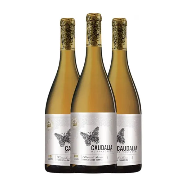 Vallobera Caudalia Tempranillo Rioja Crianza 75 cl Vino Blanco (Caja de 3 unidades)