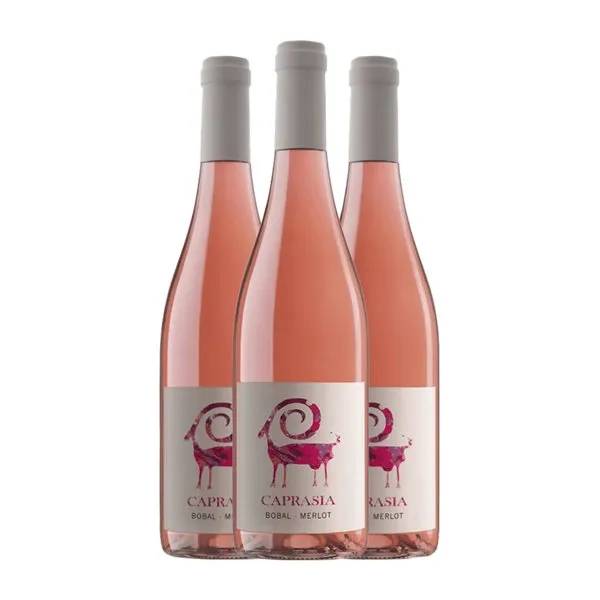 Vegalfaro Caprasia Utiel-Requena 75 cl Vino Rosado (Caja de 3 unidades)