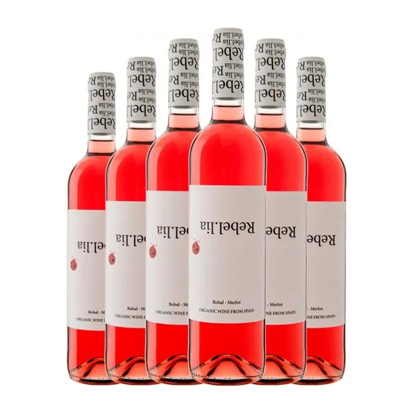 Vegalfaro Rebel·lia Utiel-Requena 75 cl Vino Rosado (Caja de 6 unidades)