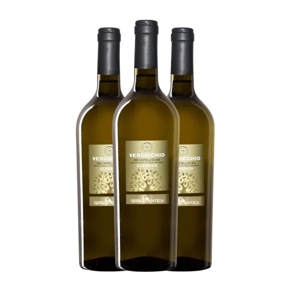 Velenosi Querci Antica Verdicchio Verdicchio dei Castelli di Jesi Classico — Clásico 75 cl Vino Blanco (Caja de 6 unidades)