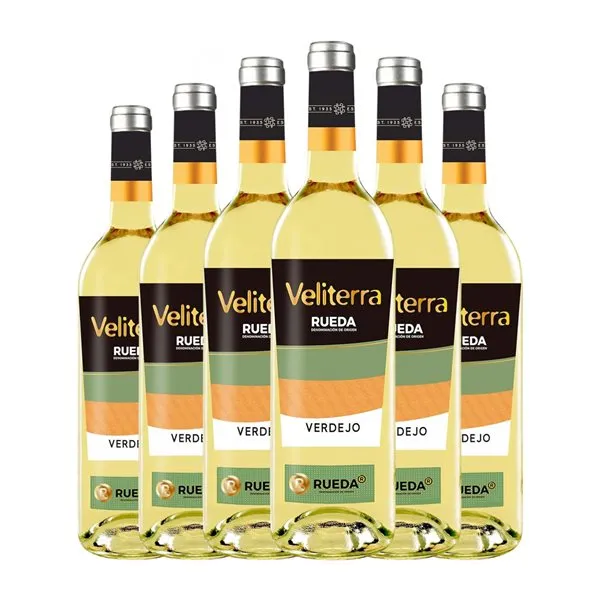 Veliterra Verdejo Rueda 75 cl Vino Blanco (Caja de 6 unidades)