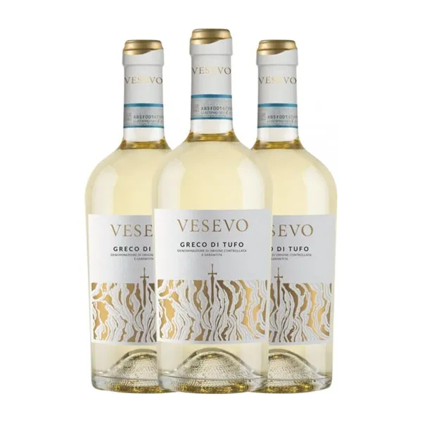 Vesevo Greco Greco di Tufo  75 cl Vino Blanco (Caja de 3 unidades)