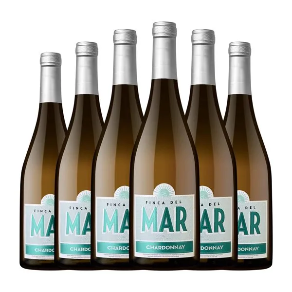 Vicente Gandía Finca del Mar Chardonnay 75 cl Vino Blanco (Caja de 6 unidades)