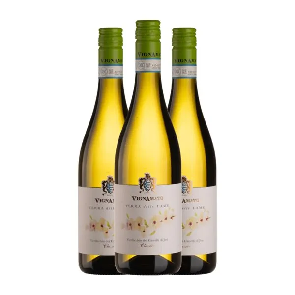 Vignamato Valle delle Lame Verdicchio Verdicchio dei Castelli di Jesi 75 cl Vino Blanco (Caja de 3 unidades)