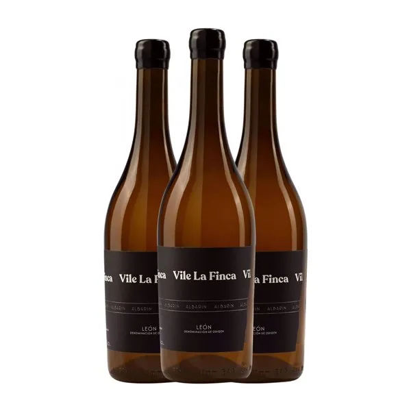 Vile Vinos de León La Finca Albarín León 75 cl Vino Blanco (Caja de 3 unidades)