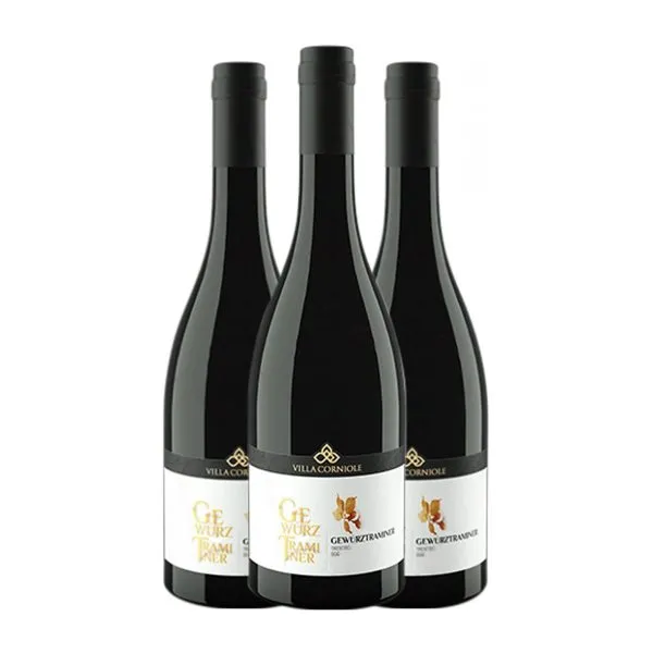 Villa Corniole Pietramontis Gewürztraminer Alto Adige 75 cl Vino Blanco (Caja de 3 unidades)