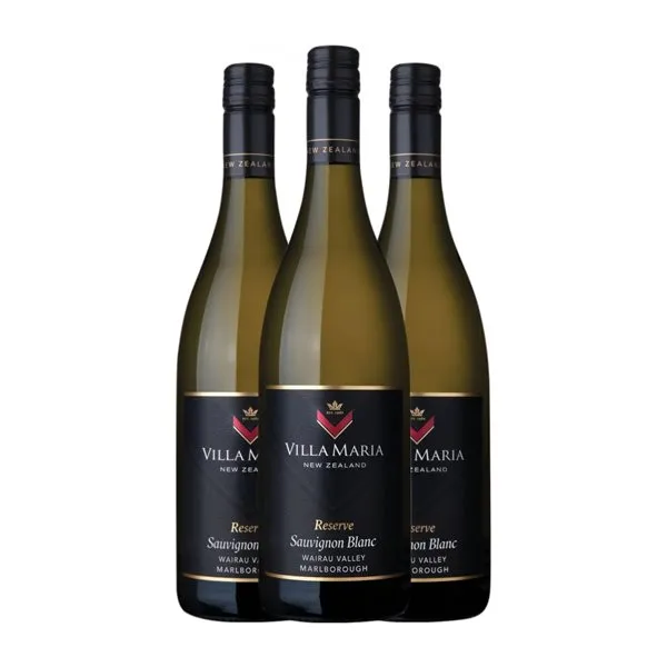 Villa Maria Sauvignon Marlborough Reserva 75 cl Vino Blanco (Caja de 3 unidades)