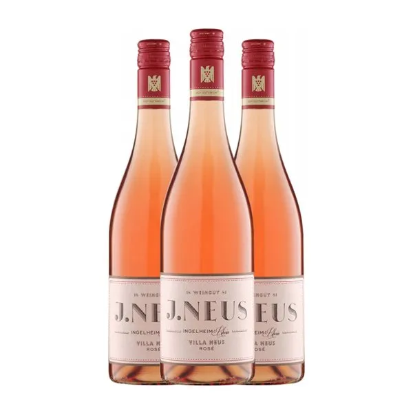 Villa Neus Pinot Negro Halbtrocken — Semiseco Rheinhessen VDP Gutswein — Vino de Finca, Rosé — Rosado 75 cl Vino Rosado (Caja de 6 unidades)