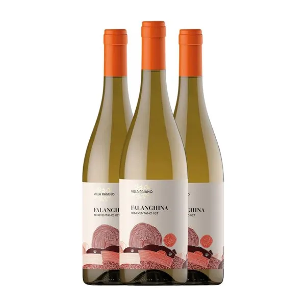 Villa Raiano Falanghina Beneventano 75 cl Vino Blanco (Caja de 3 unidades)