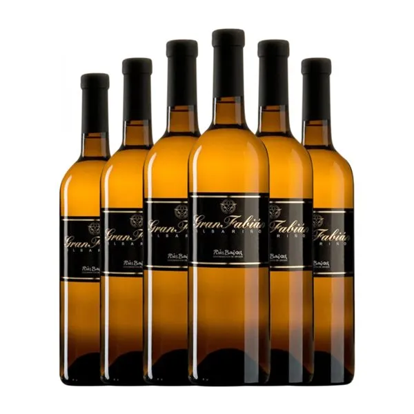 Viña Sobreira Gran Fabián Albariño Rías Baixas 75 cl Vino Blanco (Caja de 6 unidades)