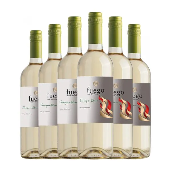 Viña Ventisquero Fuego Austral Sauvignon Valle Central 75 cl Vino Blanco (Caja de 6 unidades)