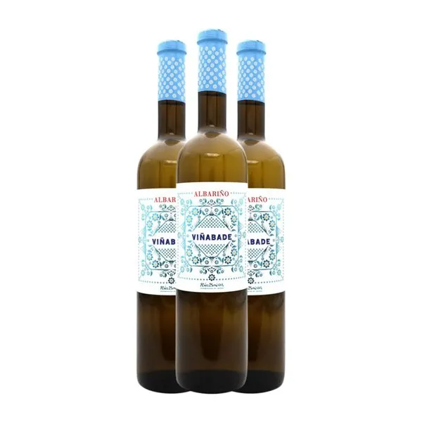 Viñabade Albariño Rías Baixas 75 cl Vino Blanco (Caja de 3 unidades)